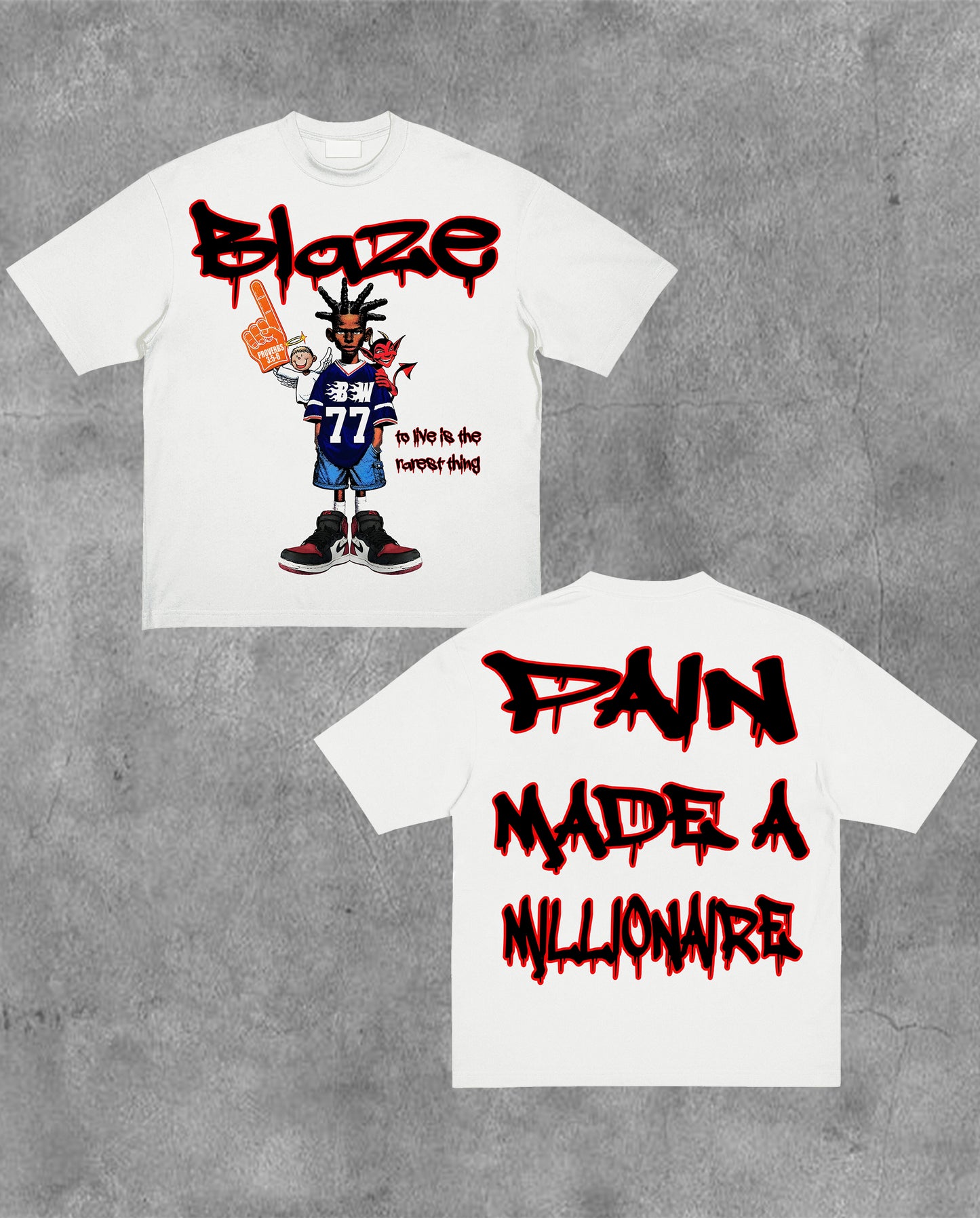 Blaze Pain Made A Millionaire